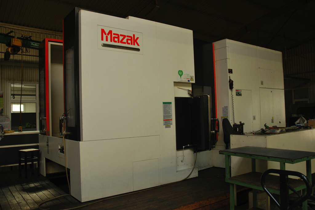 MAZAK HCN 6800-II 4 tengelyes horizontális CNC megmunkáló központ